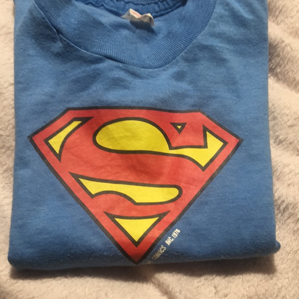 1978 vintage Superman tee